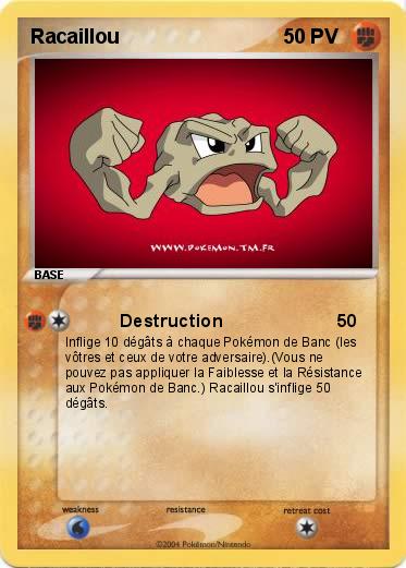 Pokemon Racaillou