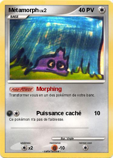 Pokemon Métamorph