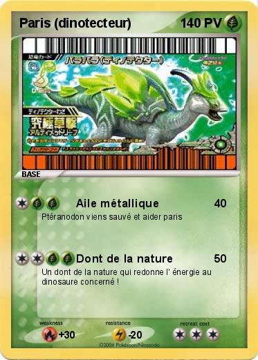 Pokemon Paris (dinotecteur)
