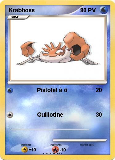 Pokemon Krabboss