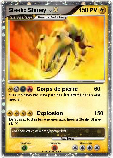 Pokemon Steelix Shiney