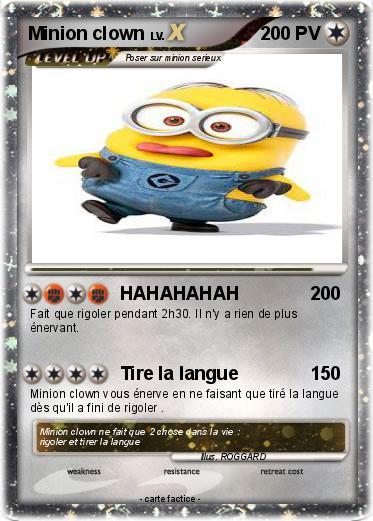 Pokemon Minion clown
