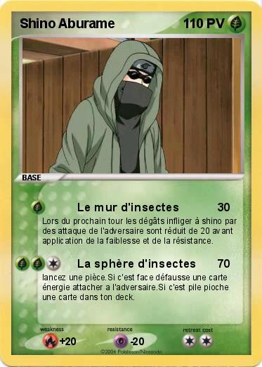 Pokemon Shino Aburame