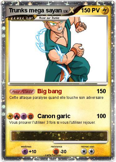 Pokemon Trunks mega sayan