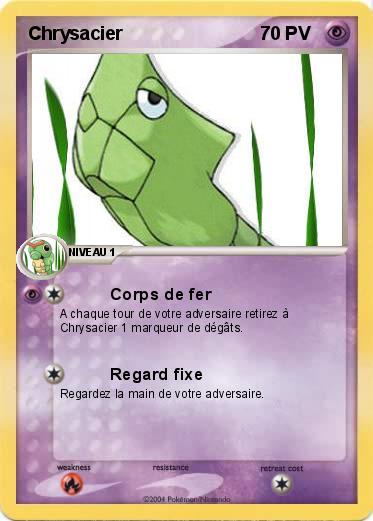 Pokemon Chrysacier