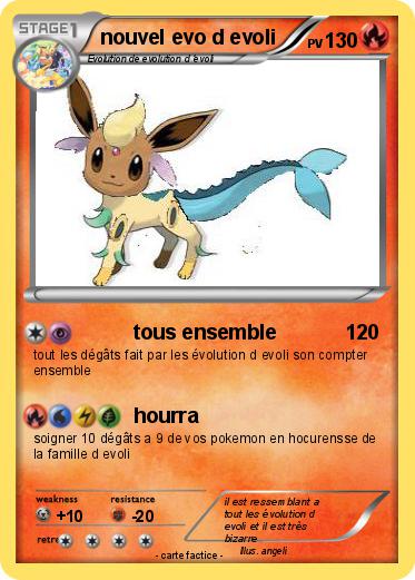 Pokemon nouvel evo d evoli