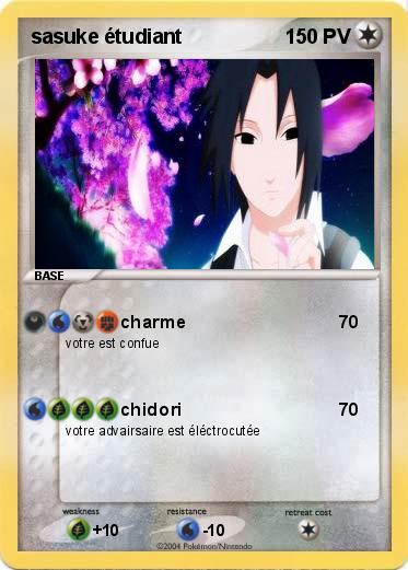 Pokemon sasuke étudiant