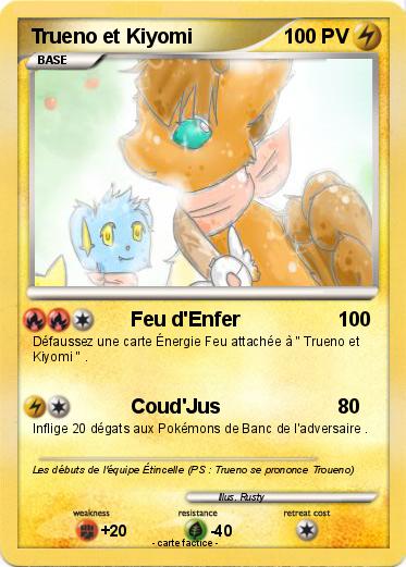 Pokemon Trueno et Kiyomi