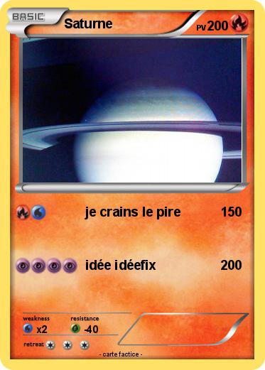 Pokemon Saturne