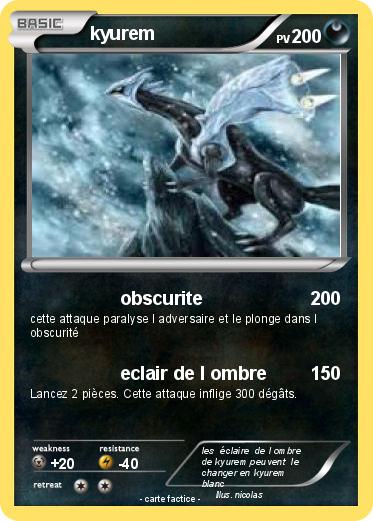 Pokemon kyurem