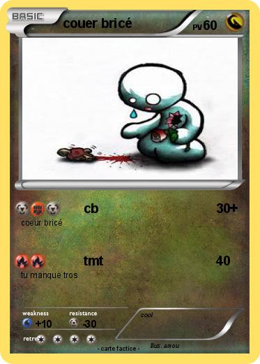 Pokemon couer bricé