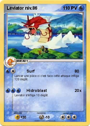 Pokemon Leviator niv.86