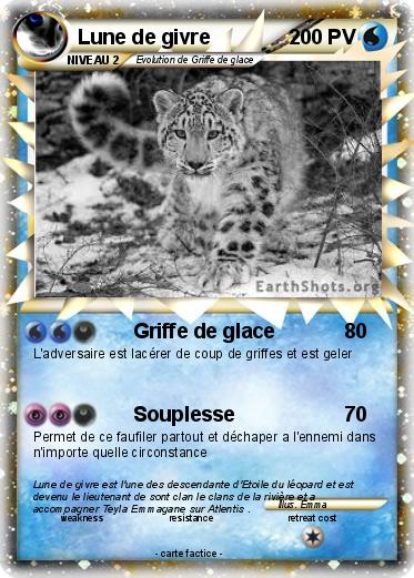 Pokemon Lune de givre