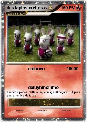 Pokemon des lapins crétins