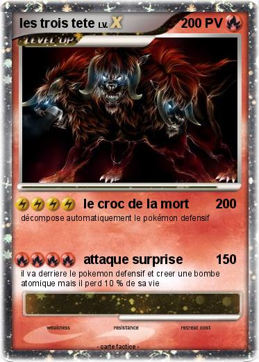 Pokemon les trois tete