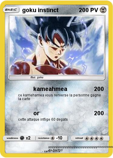 Pokemon goku instinct