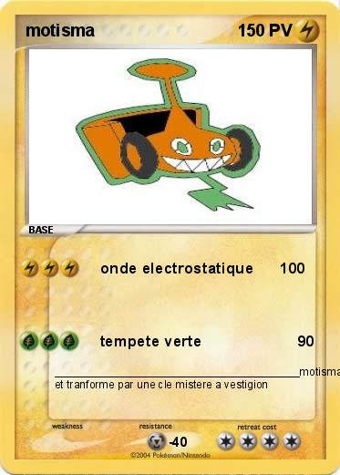 Pokemon motisma