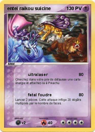 Pokemon entei raikou suicine