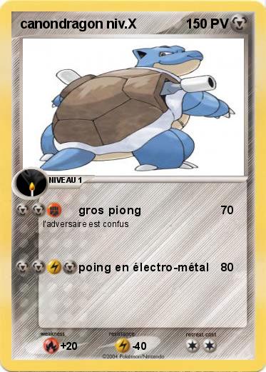 Pokemon canondragon niv.X