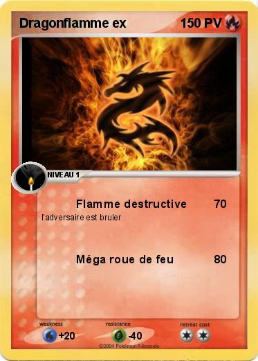 Pokemon Dragonflamme ex