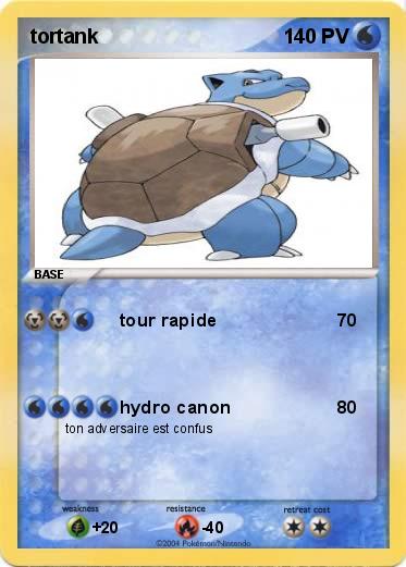 Pokemon tortank