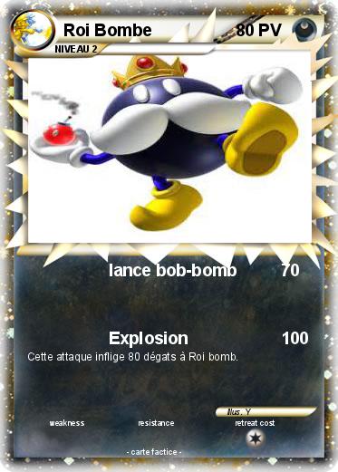 Pokemon Roi Bombe