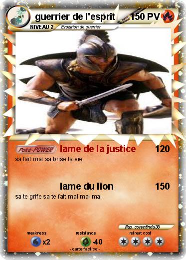 Pokemon guerrier de l'esprit