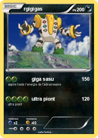Pokemon rgigigas