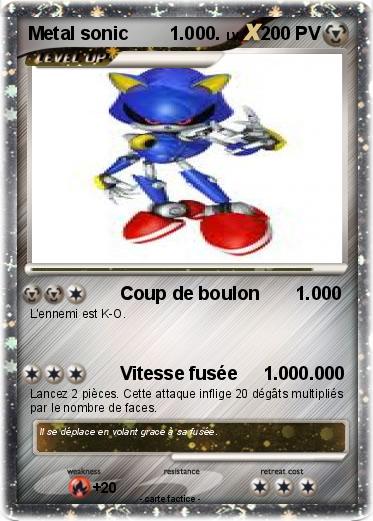 Pokemon Metal sonic        1.000.