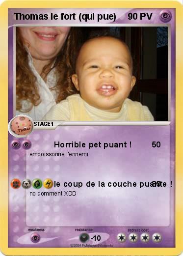 Pokemon Thomas le fort (qui pue) 