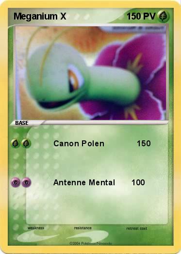 Pokemon Meganium X