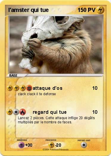 Pokemon l'amster qui tue