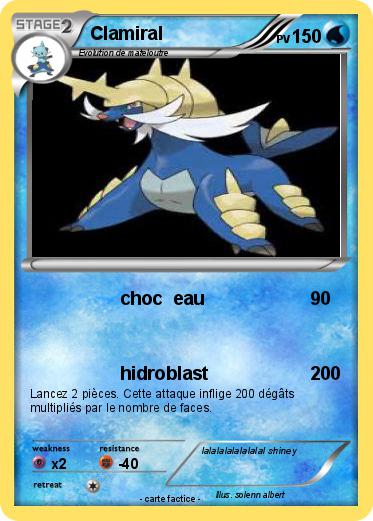 Pokemon Clamiral