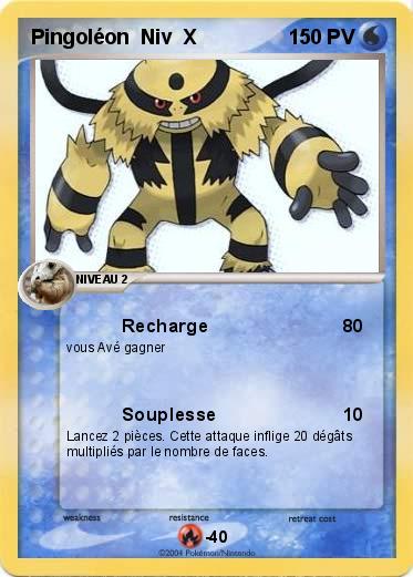 Pokemon Pingoléon  Niv  X