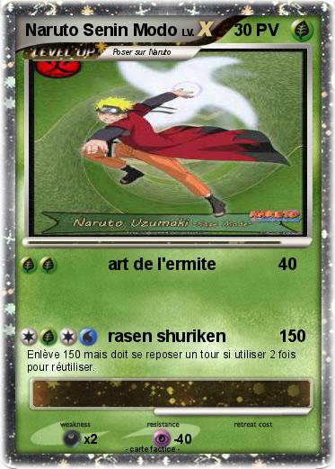 Pokemon Naruto Senin Modo