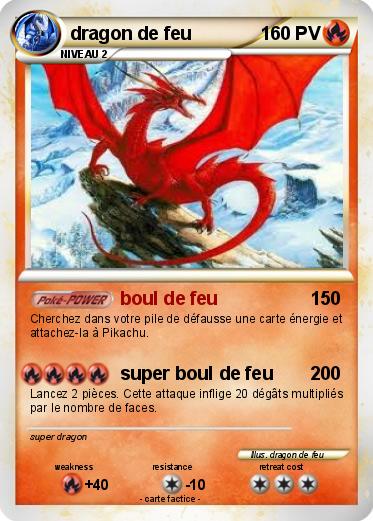 Pokemon dragon de feu