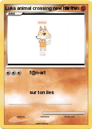 Pokemon Luka animal crossing new horizon