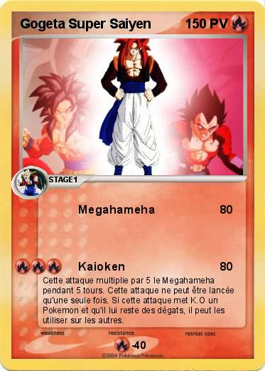 Pokemon Gogeta Super Saiyen          