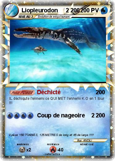 Pokemon Liopleurodon     2 200