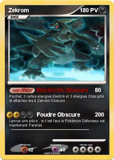 Pokemon Zekrom