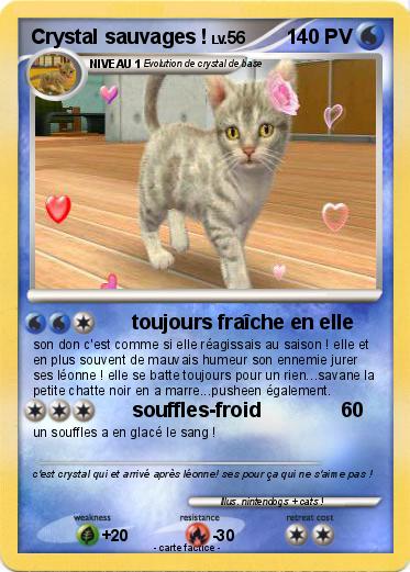 Pokemon Crystal sauvages !