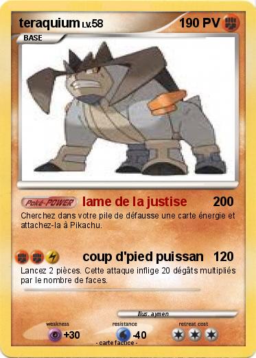 Pokemon teraquium