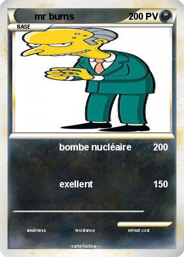 Pokemon mr burns