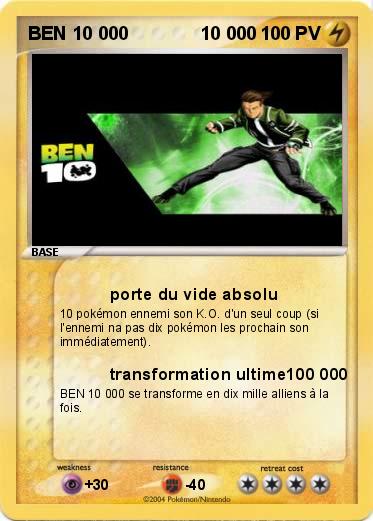 Pokemon BEN 10 000              10 000