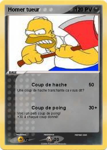 Pokemon Homer tueur