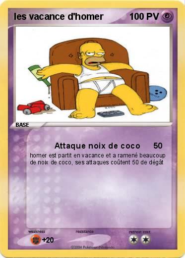 Pokemon les vacance d'homer