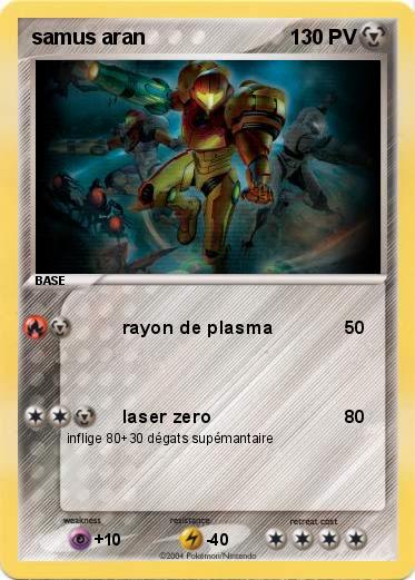 Pokemon samus aran