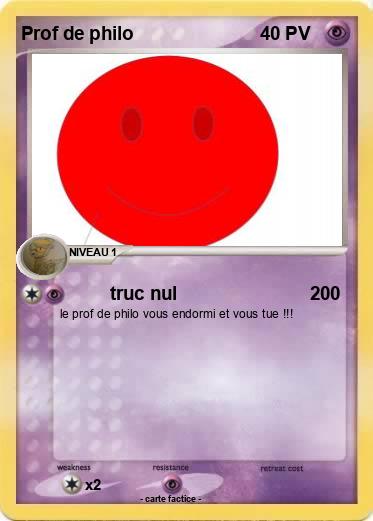 Pokemon Prof de philo