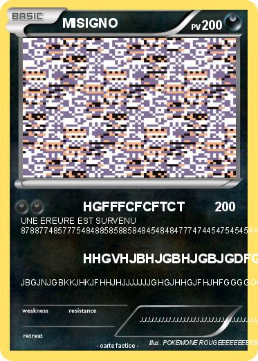 Pokemon MISIGNO