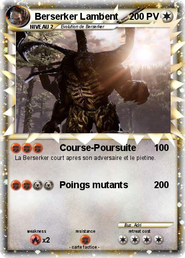 Pokemon Berserker Lambent